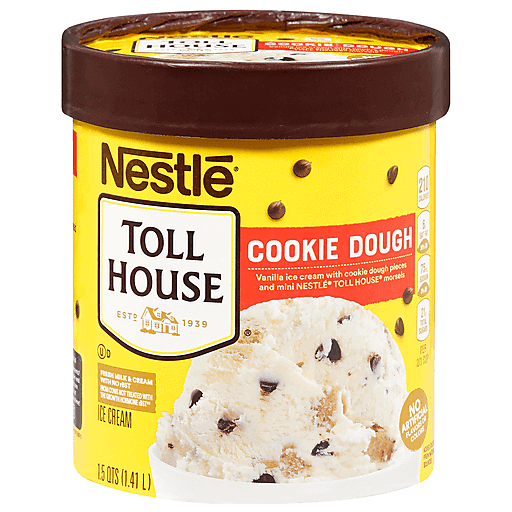 Toll House Grand Ice Cream - Nestle Cookie Dough