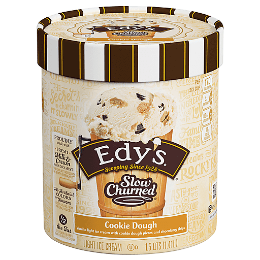 Edy'S/Dreyer'S Dreyer's/Edy's Slow Churned Cookie Dough Light Ice Cream Tub