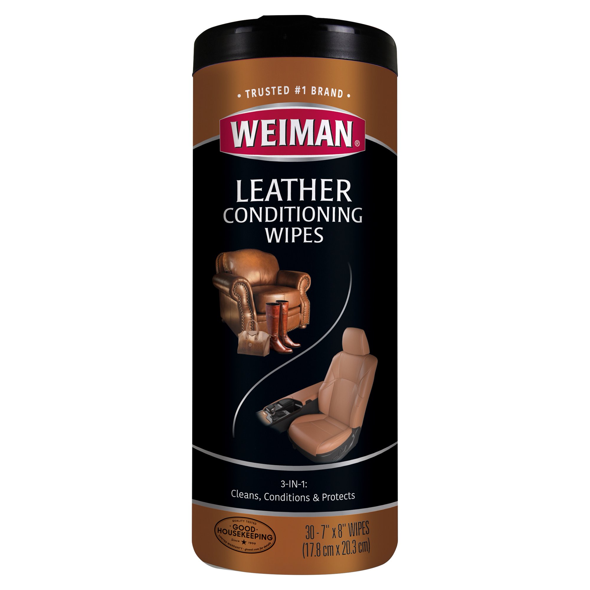 Weiman Products, LLC Leather Wipes