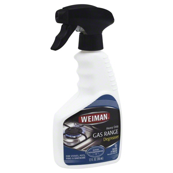 Weiman 12 Oz. Heavy Duty Gas Range Cleaner & Degreaser
