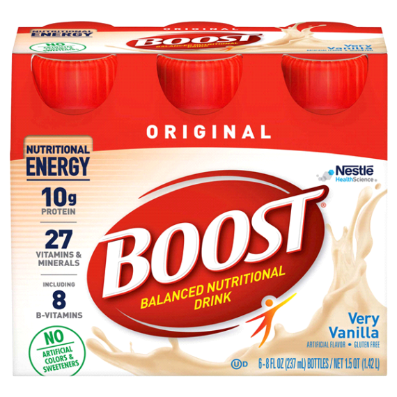 Boost Original Vanilla, 6Pk 8 Fl Oz