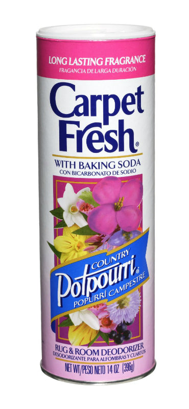 Carpet Fresh Rug & Room Deodorizer, Country Potpourri, 14 Oz