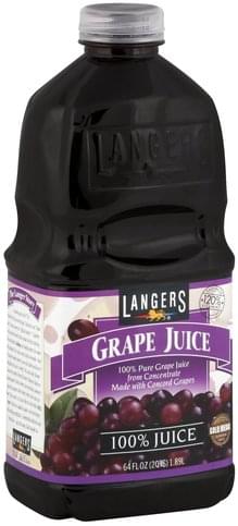 Langers 100% Juice, Grape