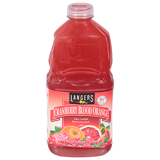 Langers Juice Cocktail, Cranberry Blood Orange 64 Fl Oz