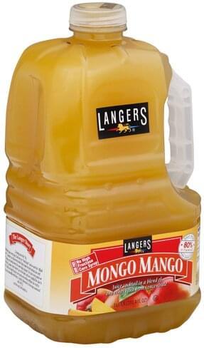 Langers Juice Cocktail From Concentrate, Mongo Mango