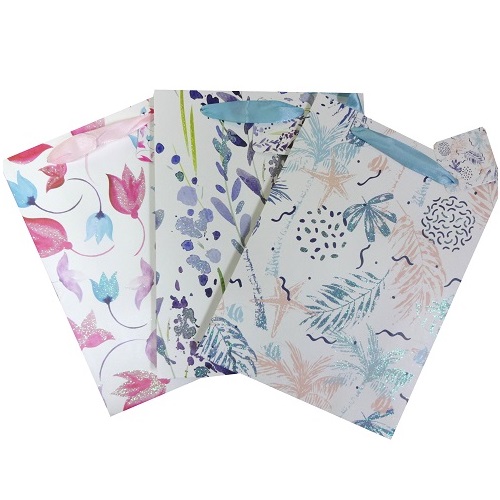 Ariana Gift Bags Smll W-Flower Asst-whole