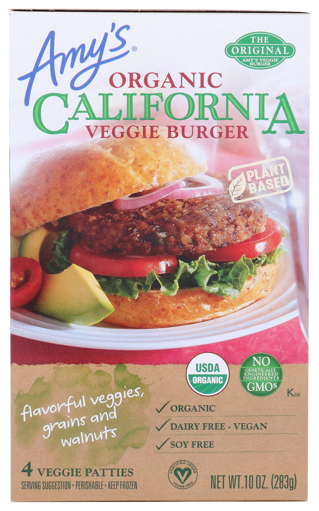Amy's Organic California Veggie Burger - 10oz