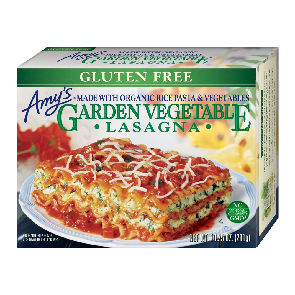Amy's Gluten Free Garden Vegetable Lasagna 10.25 Oz