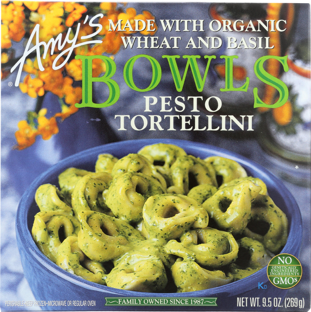 Amy's Frozen Pesto Tortellini Bowls - 9.5oz