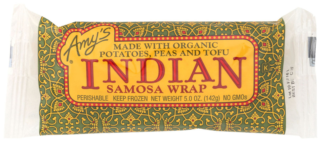 Amy's Indian Samosa Wrap, 5 Oz