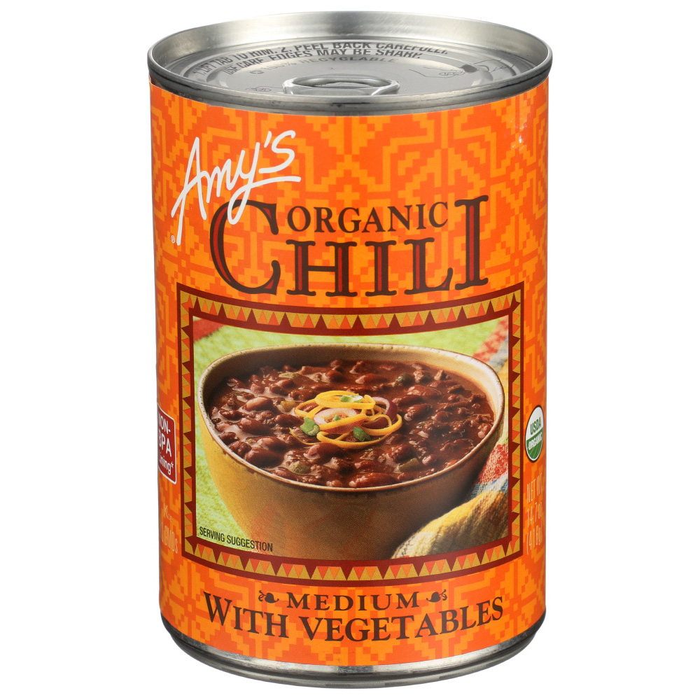 Amy's Organic Gluten Free Medium Chili Soup - 14.7oz