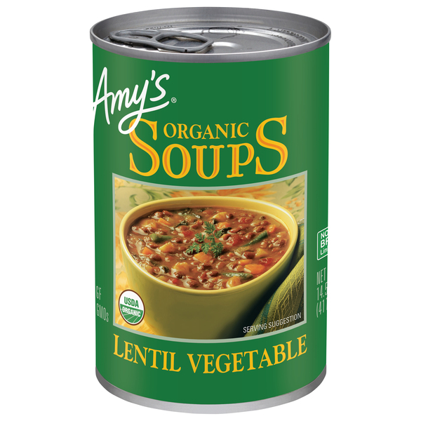 Amy's Organic Lentil Vegetable Soup 14.5 Oz