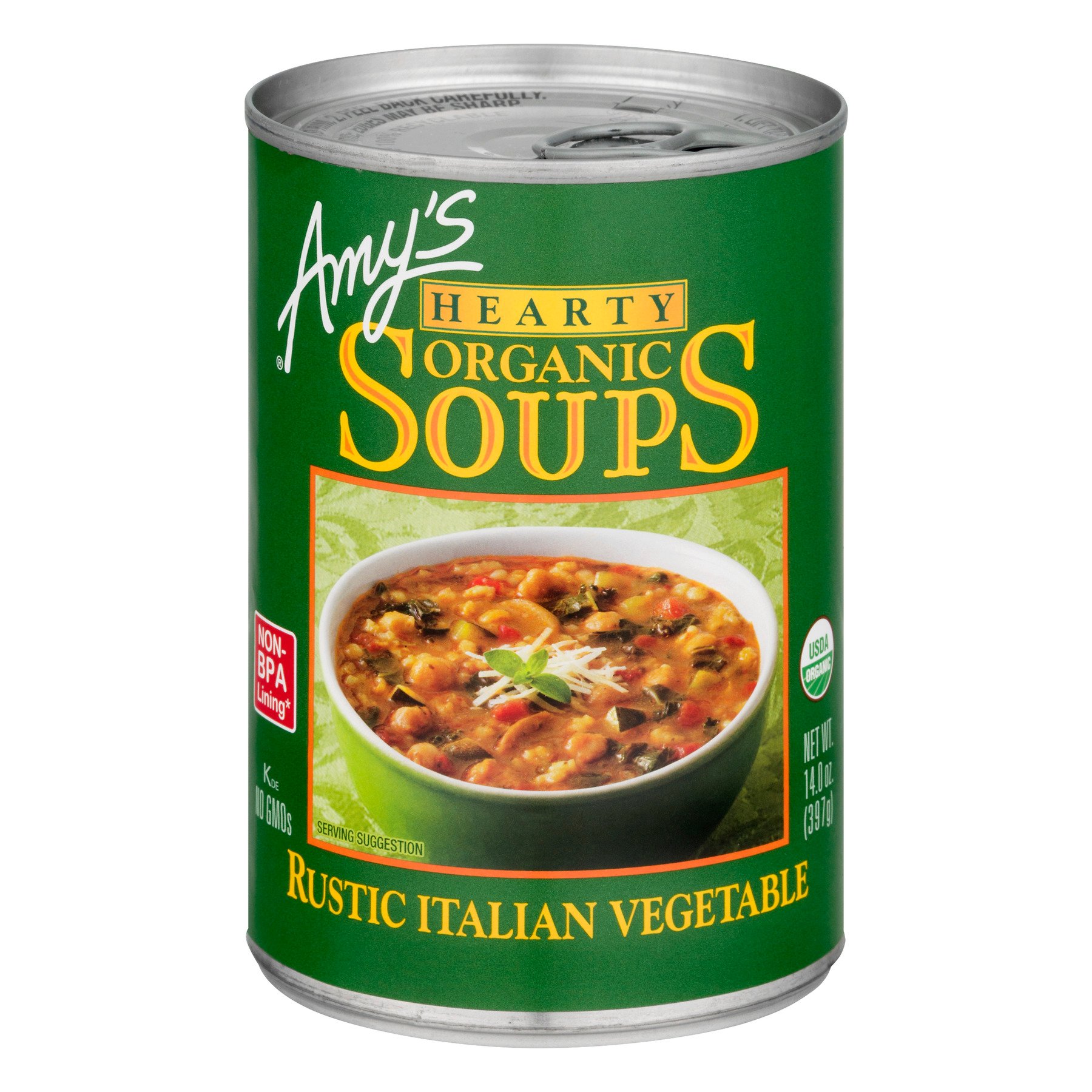 Amy's Hearty Organic Soups Rustic Italian Vegetable Soup