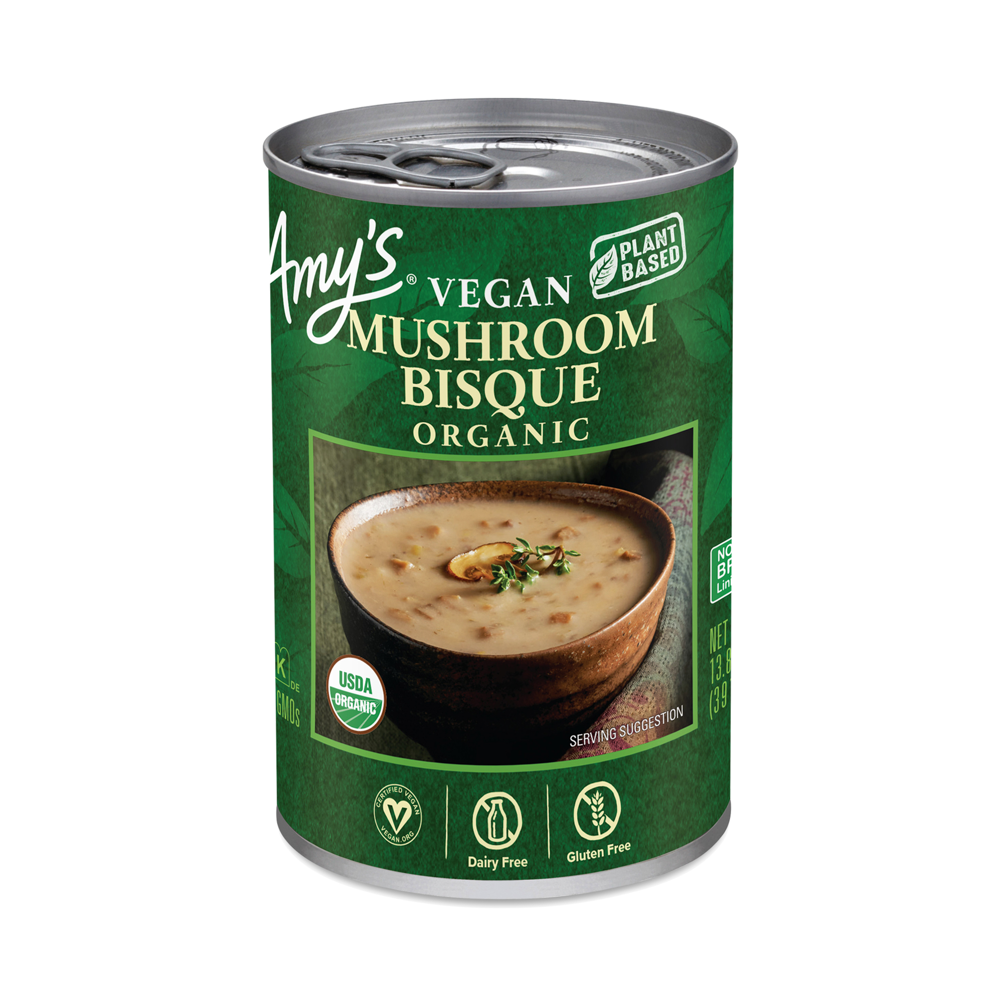 Amy's Vegan Organic Soup Mushroom Bisque