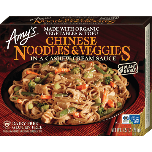 Amy's Chinese Noodles And Veggies In A Cashew Cream Sauce - 10oz