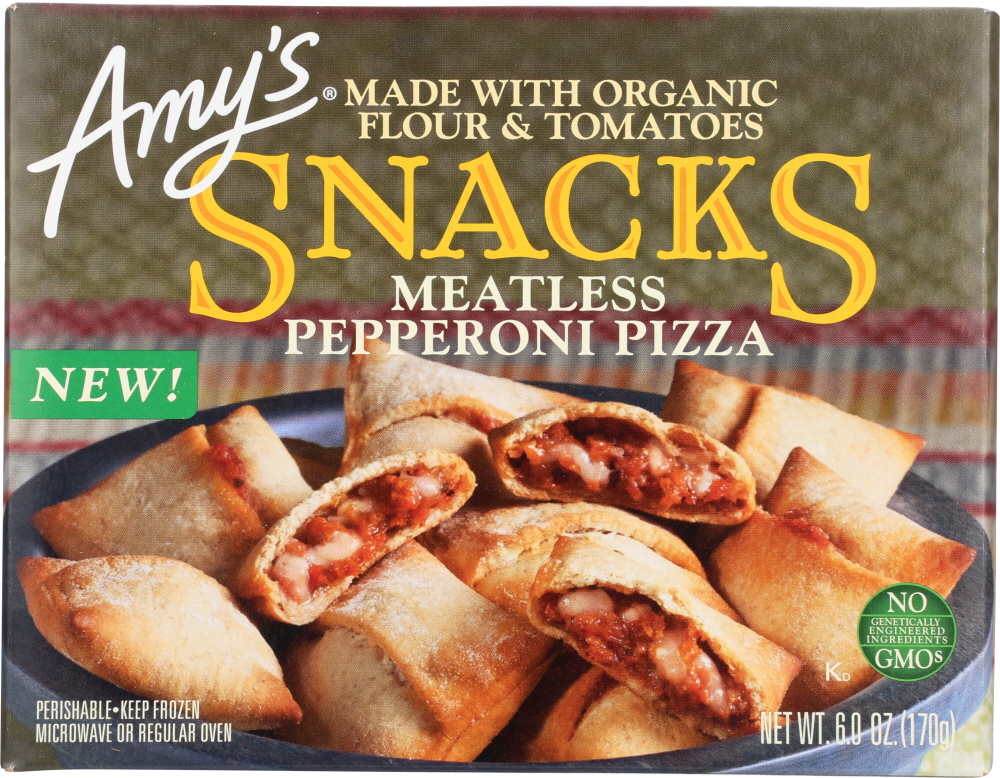 Amy's Meatless Pepperoni Pizza Snacks - 6oz