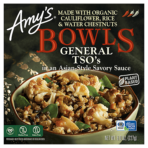 Amy's Bowls General Tso's, In An Asian-Style Savory Sauce