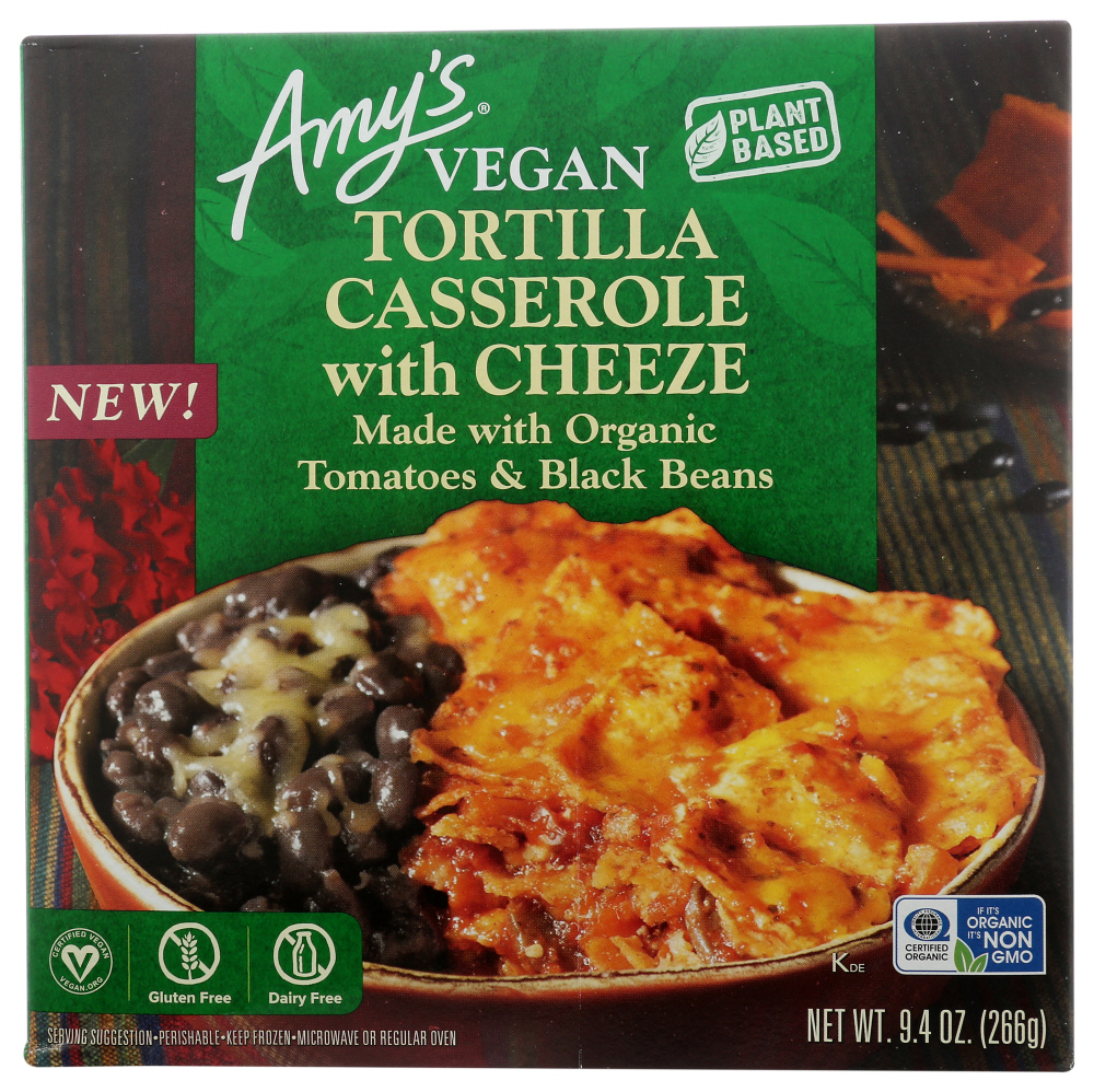 Amy's Vegan Tortilla Casserole With Cheese - 9.5 Oz