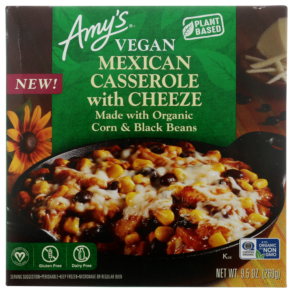 Amy's Vegan Mexican Casserole With Cheeze - 9.5 Oz
