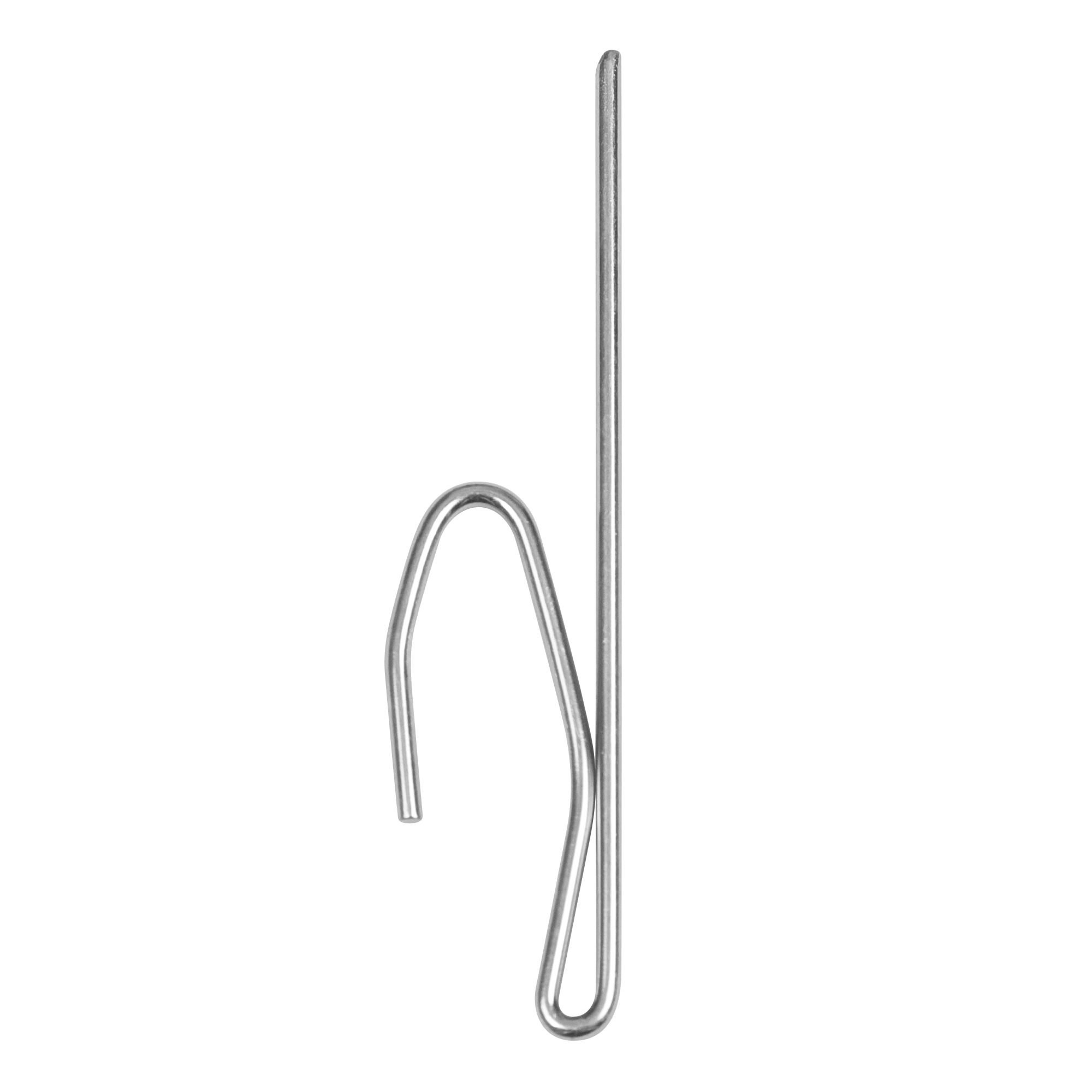 Kenney Silver Pin On Hook 3 In. L