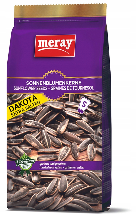 Meray Sunflower Seeds Dakota Roasted And Extra Salted 250g