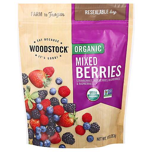 Woodstock Organic Mixed Berries 10 Oz