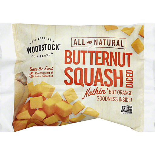 Woodstock All Natural Frozen Diced Butternut Squash