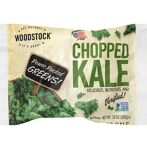 Woodstock Frozen Chopped Kale, 10 Oz