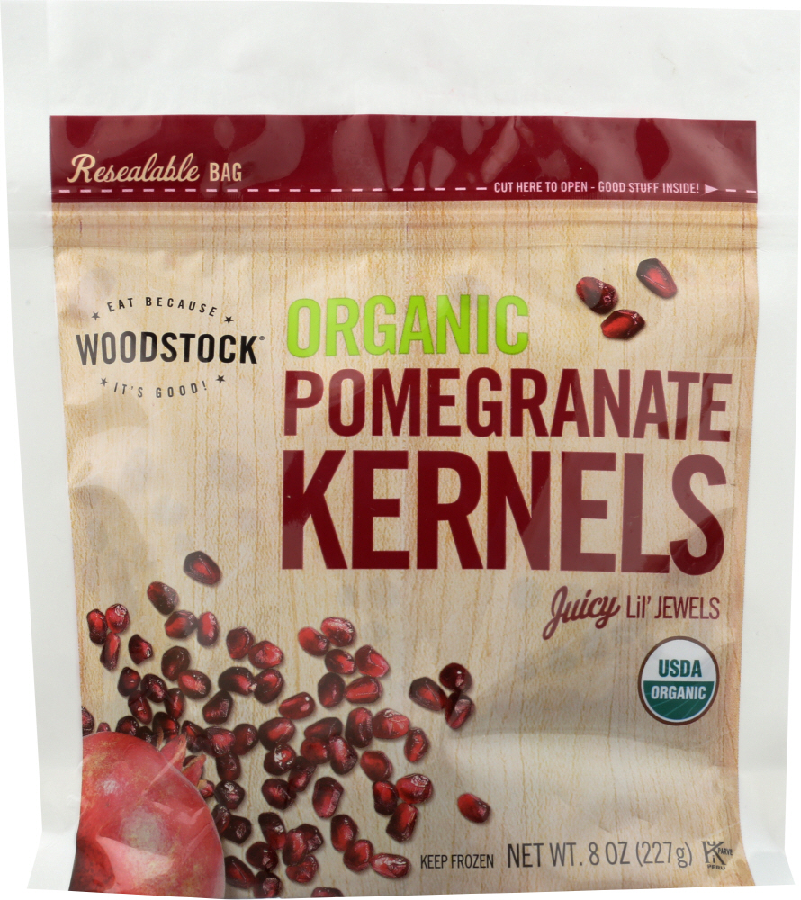 Woodstock Organic Frozen Pomegranate Kernels, 8 Oz