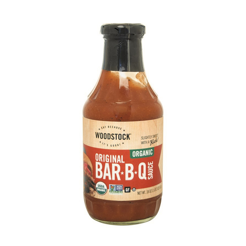 Woodstock Organic Original Bar-B-Q Sauce 18 Oz Bottle