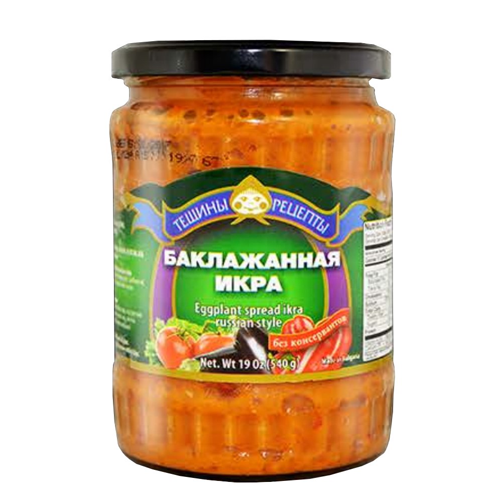 Teshchas Recepies Eggplant Caviar, Recipes, 1.19 Lb/ 540 G