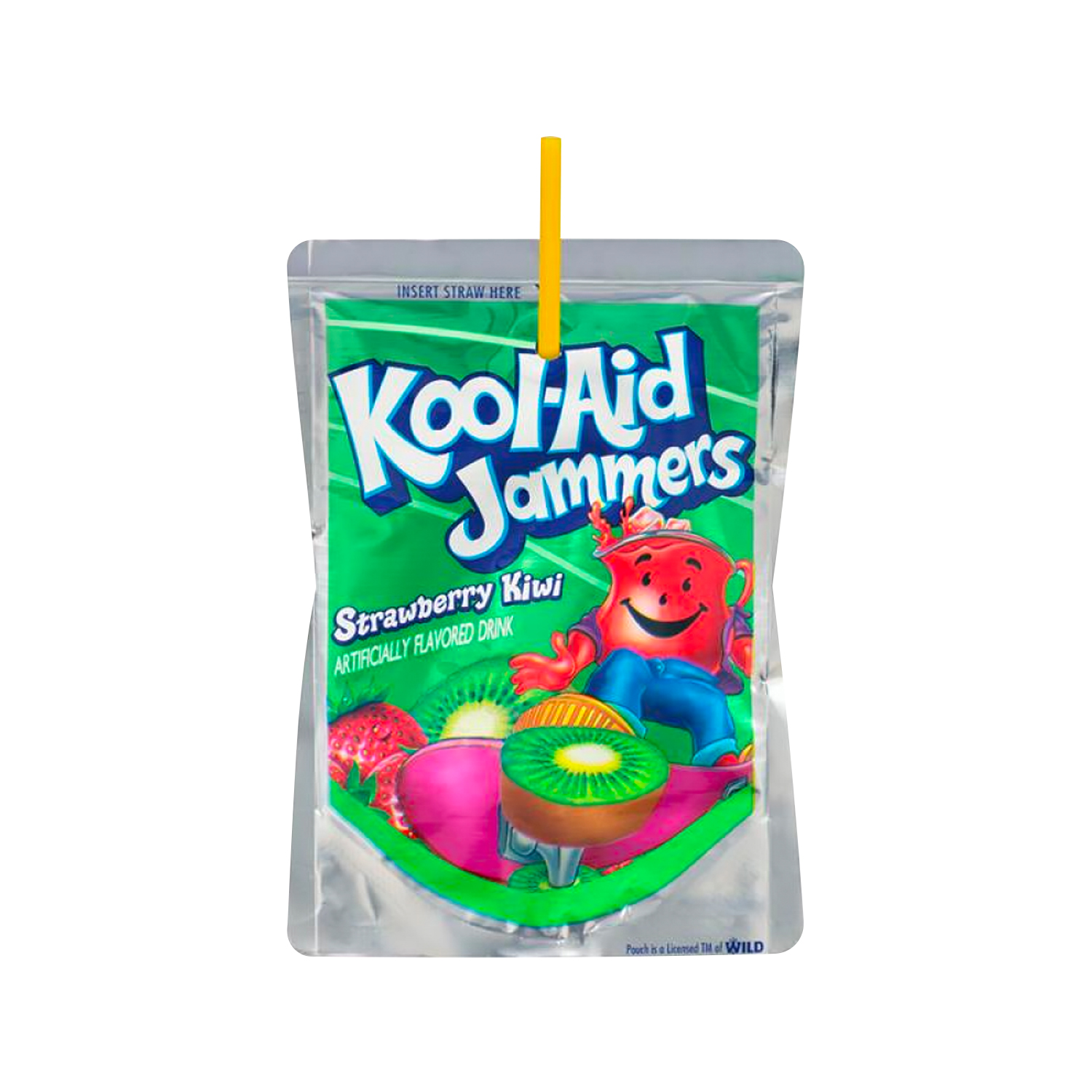 Kool-Aid Jammers Strawberry Kiwi Juice Drinks - 10pk/6 Fl Oz Pouches