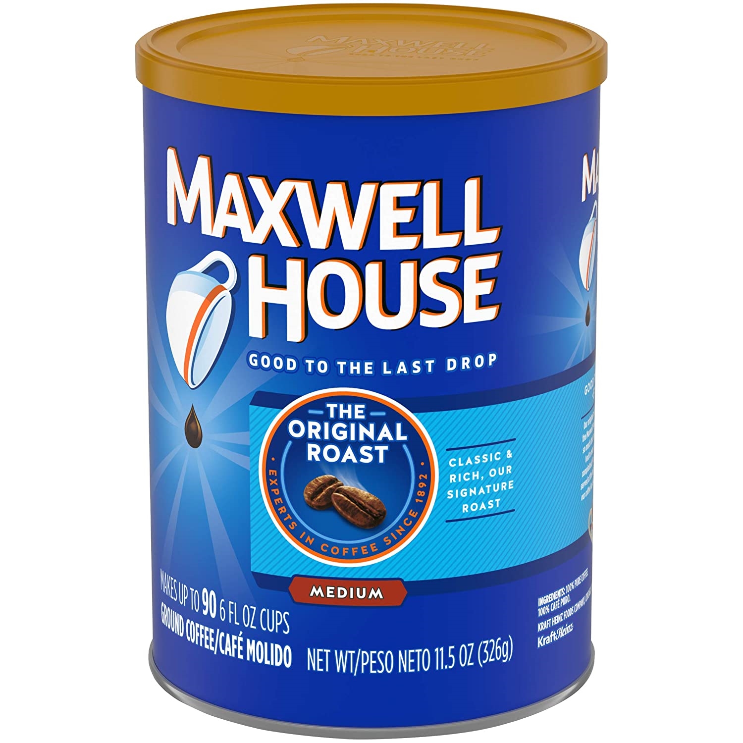 Maxwell House Coffee, Ground, Medium, Original Roast 11.5 Oz