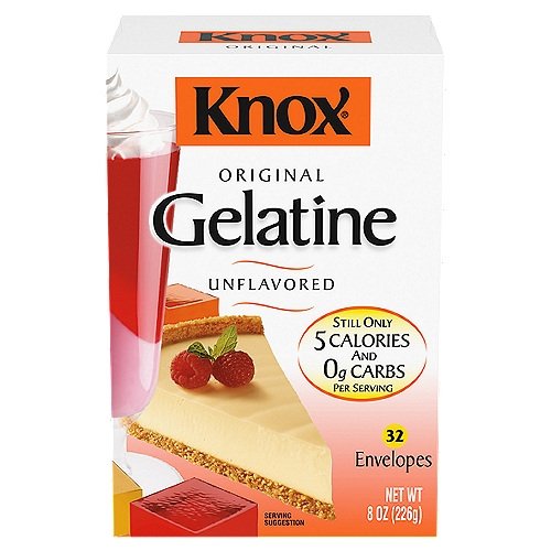 Knox Original Unflavored Gelatin, 32 Ct Packets