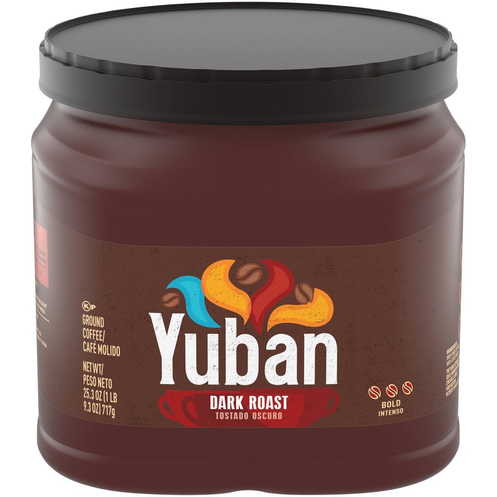 Yuban Dark Roast Bold Ground Coffee, 25.3 Oz Canister