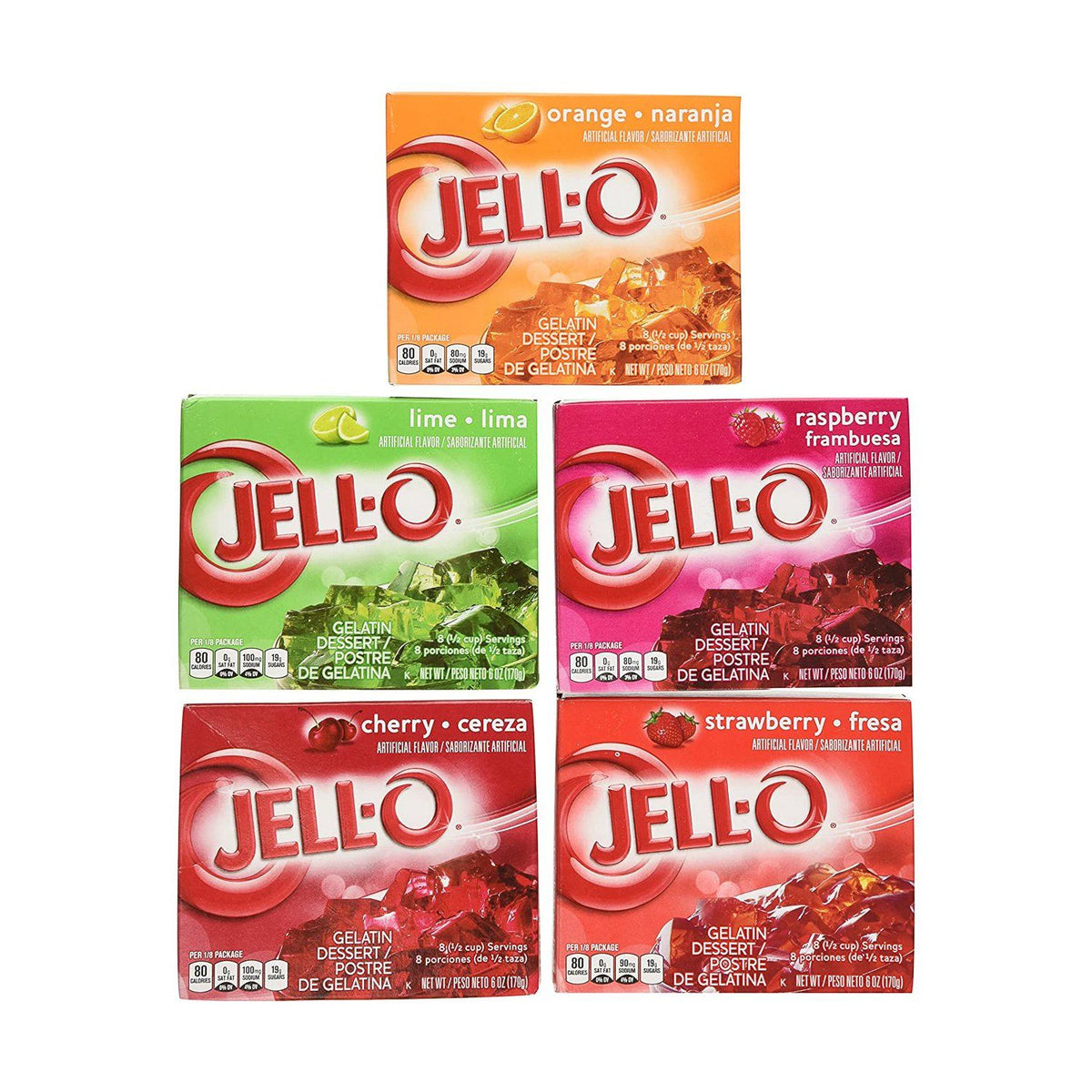 Jell-O Strawberry Gelatin Dessert Mix, 3 Oz Box