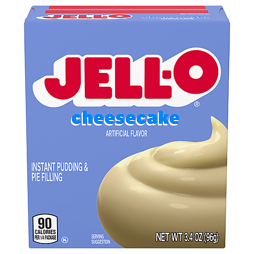 Jell-O Cheesecake Instant Pudding & Pie Filling Mix, 3.4 Oz Box