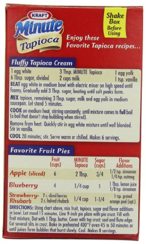 Kraft Minute Tapioca, 8 Oz Box