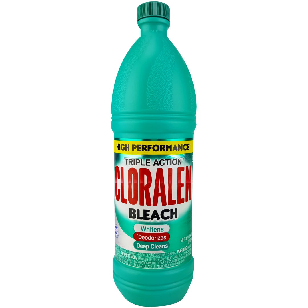 Cloralen Triple Action High Performance Regular Bleach 32.12 Fl Oz