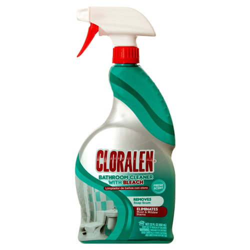 Cloralen Fresh Scent Bathroom Cleaner With Bleach 22 Fl. Oz. Spray Bottle