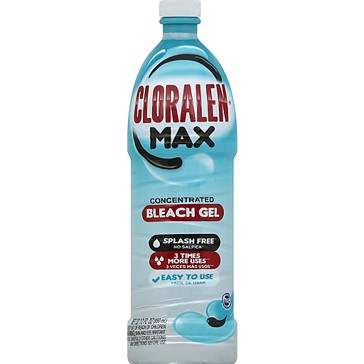 Cloralen Max Concentrated Bleach Gel 32.12 Fl. Oz. Bottle