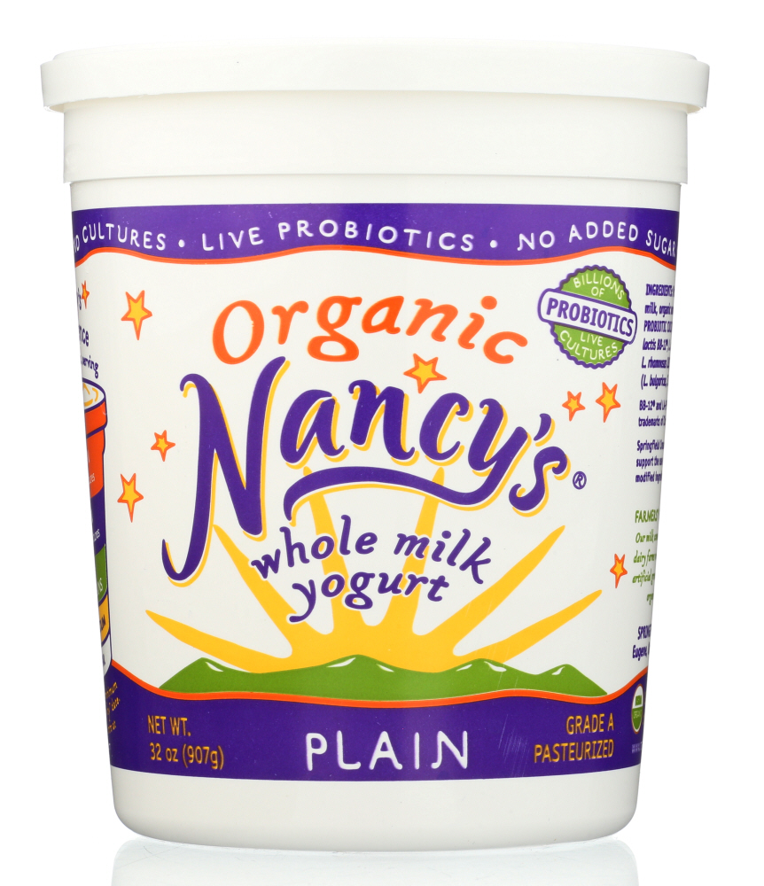 Nancy's Yogurt, Whole Milk, Organic, Probiotic, Plain