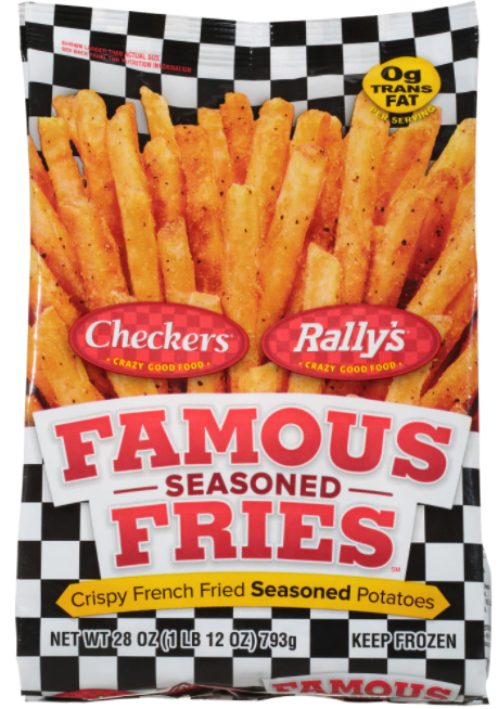 Checkers/Rally’s Famous Seasoned Fries 28 Oz