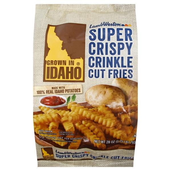Lamb Weston Grown In Idaho Super Crispy Crinkle Cut Fries - 28oz