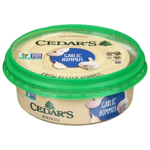 Cedar's Garlic Hummus, 8 Oz