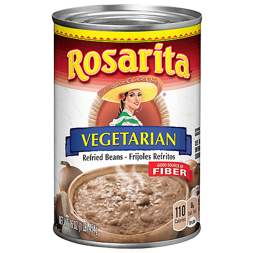 Rosarita Vegetarian Refried Beans - 16oz