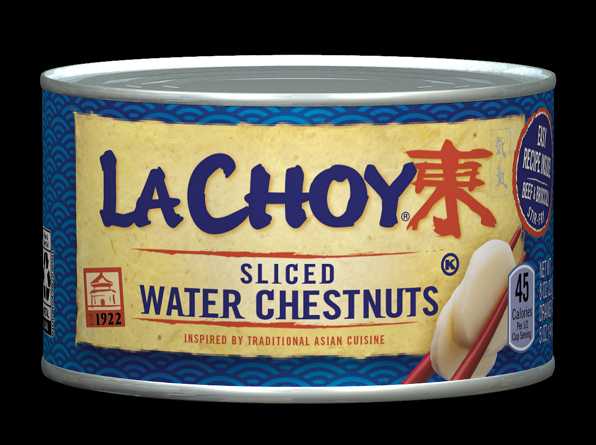 La Choy Fancy Sliced Water Chestnuts, 8oz Can
