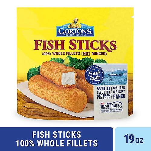Gorton's Fish Sticks 20 Ct Pouch