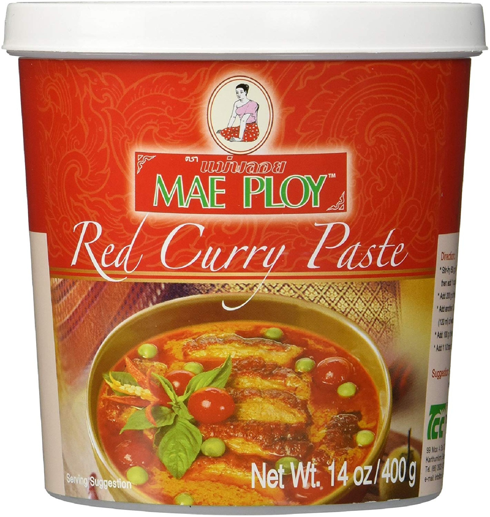 Mae Ploy Red Curry Paste - 14oz