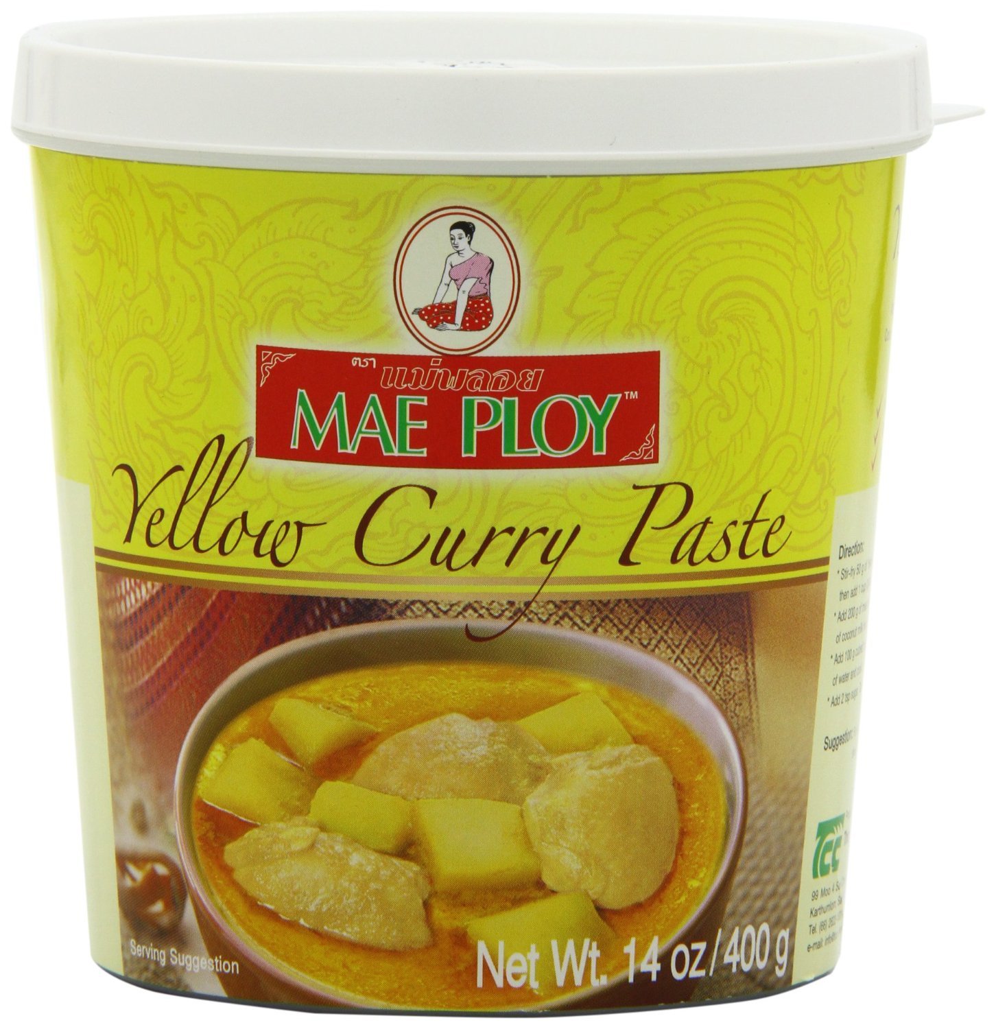 Mae Ploy Yellow Curry Paste 400g